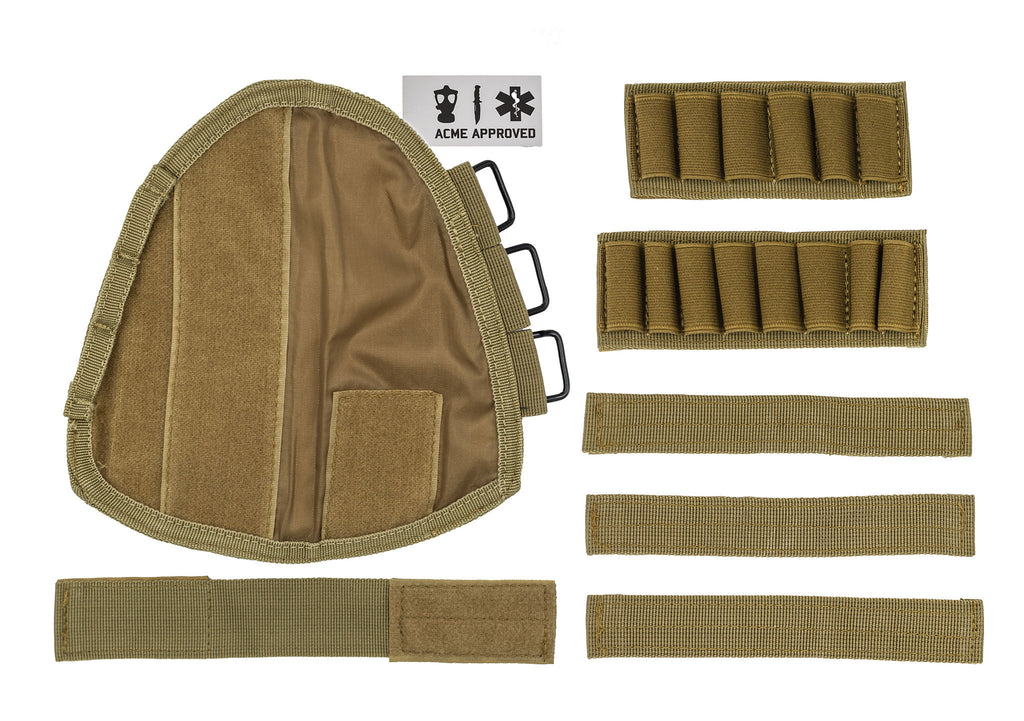 Acme Approved Rifle Buttstock Cheek Rest Ammo Pouch