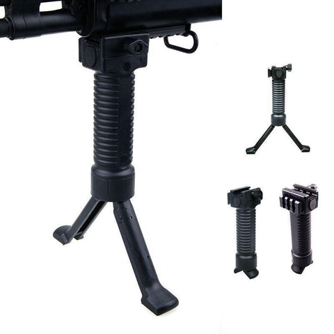 Rifle Fore Grip Bipod Picattinny Weaver Rail System