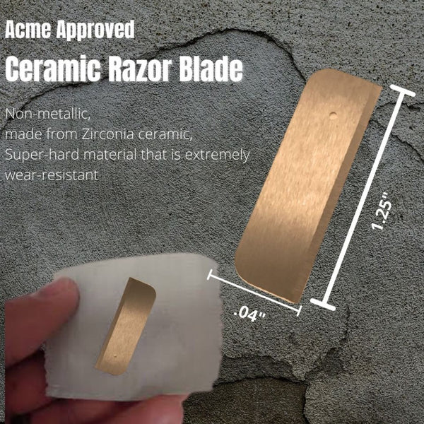 ACME Approved Folding Ceramic Razor Blade D554 for sale online