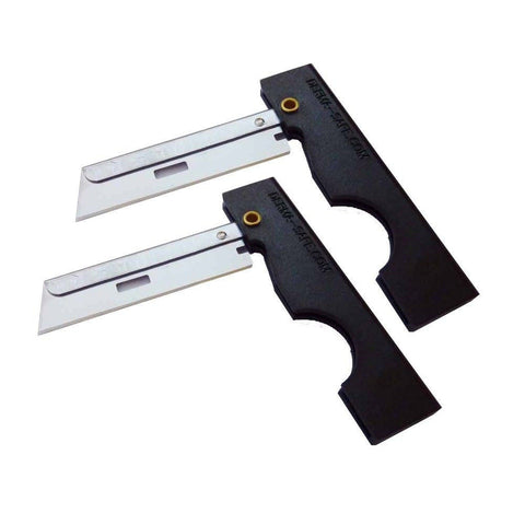 Derma-safe Folding Utility Knife - 2 Pack