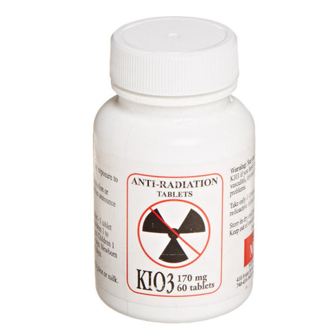 Nuclear Anti Radiation Tablets KIO3 170 mg Potassium Iodate
