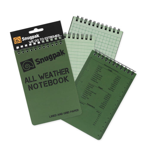 Snugpak All Weather Notebook, Large