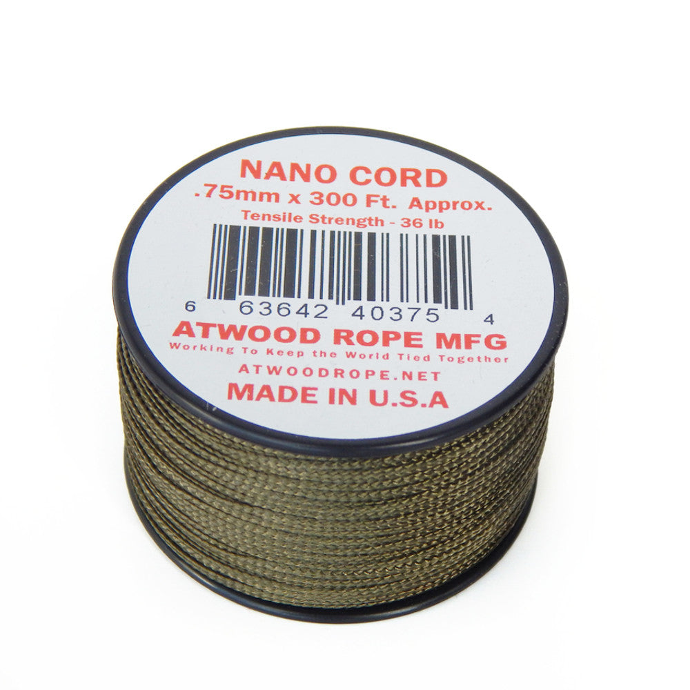 Atwood .75mm Nano Cord  - 300ft