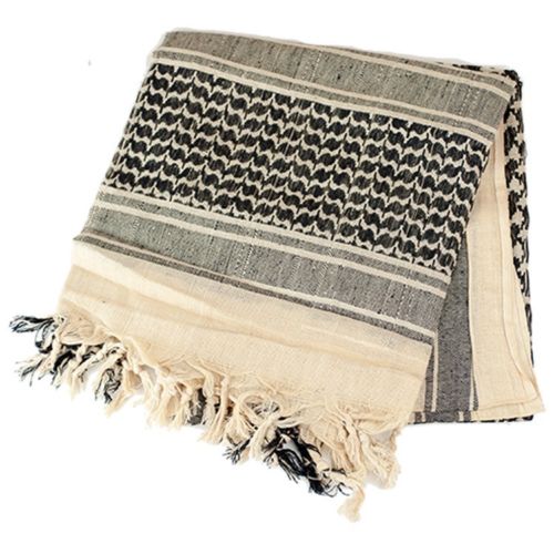 ECOMBOS Shemagh Scarf - Men Arab Head Scarf 100% Cotton Military