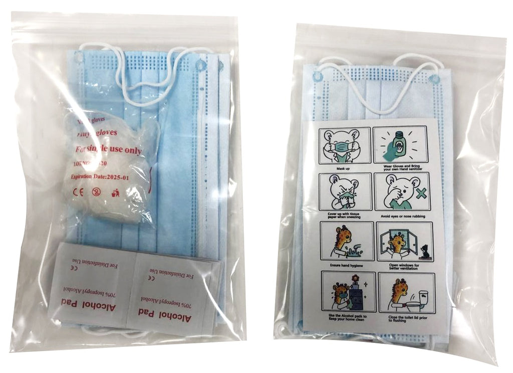 Acme Approved Multi-Pack Protective Mask and Hand Sanitizer Kit