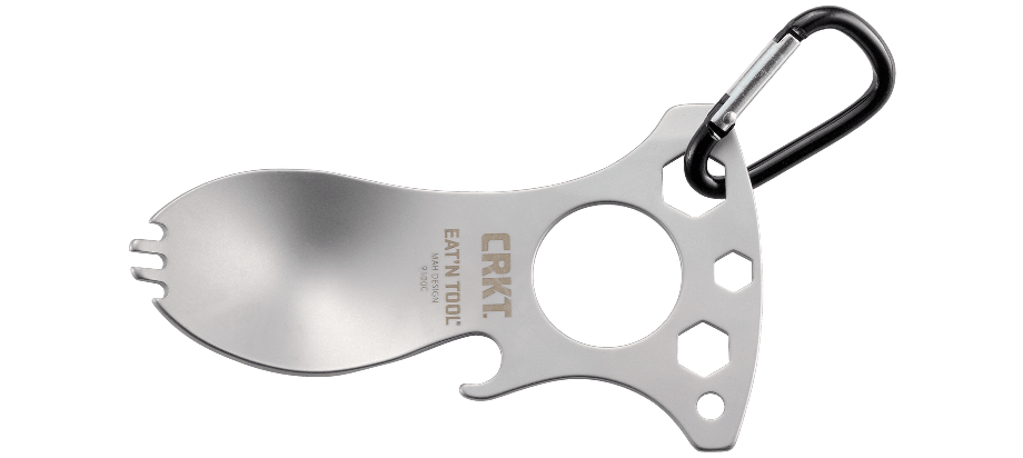 CRKT Eat'N Tool Outdoor Spork Mult-itool for Camping, Hiking, Backpacking and Outdoors Activities
