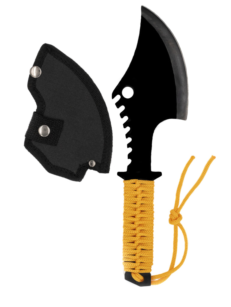 Acme Approved Throwing/Survival Camping Axe with Paracord Handle - 12 Inches Overall
