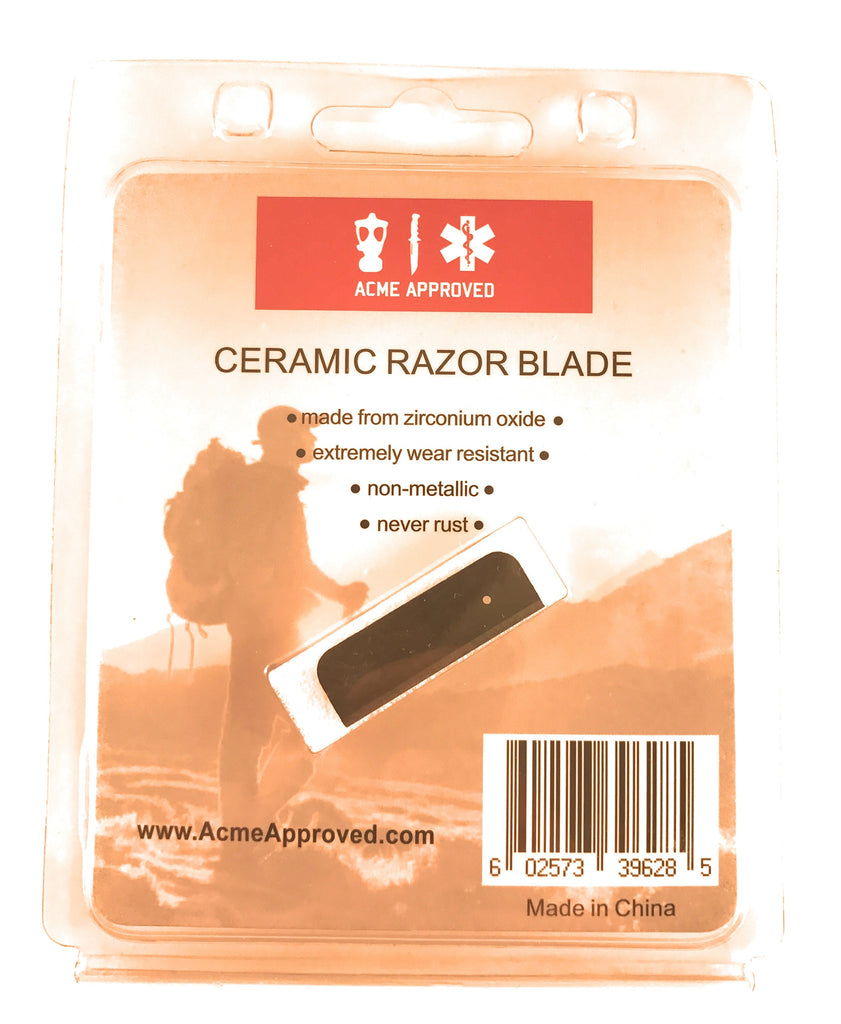Acme Approved Ceramic Razor Blade